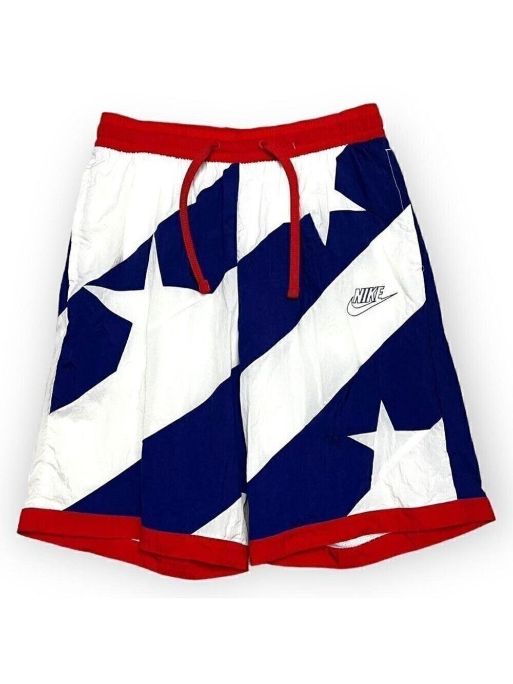Nike USA American Flag Summer Swim Activewear Shorts - Mens Medium